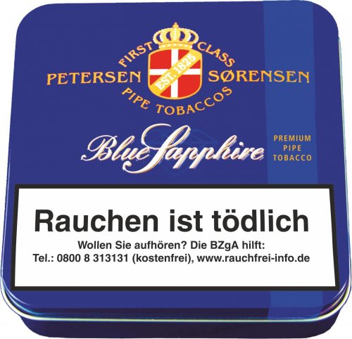 Blue Sapphire Pfeifentabak Petersen und Sörensen 100g