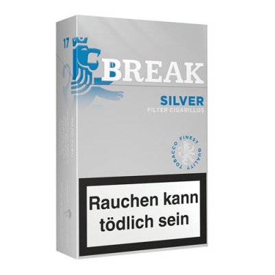 Break Filterzigarillos Silver 17er