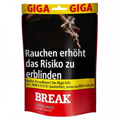 Break Tabak Rot 175g GIGA Volumentabak