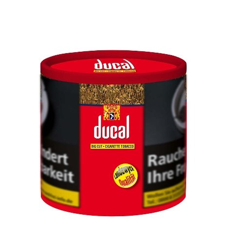 Ducal Tabak Rot Big Cut 63g Dose Zigarettentabak