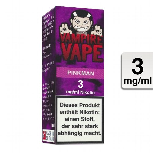 E-Liquid VAMPIRE VAPE Pinkman 3 mg Nikotin