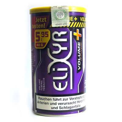 Elixyr Tabak Lila Purple 35g Dose Volumentabak 