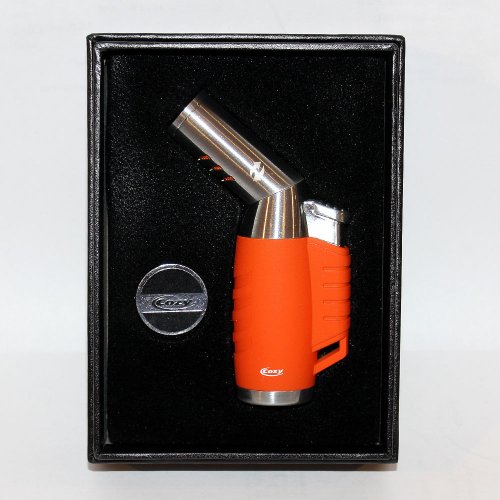 Feuerzeug Cozy Twist Burner 3er Jetflame Orange