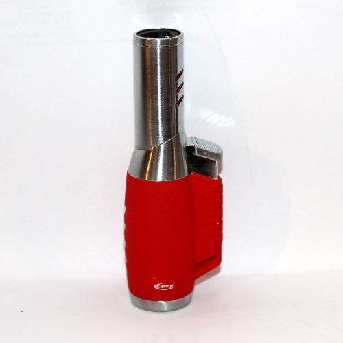 Feuerzeug Cozy Twist Burner 3er Jetflame Rot