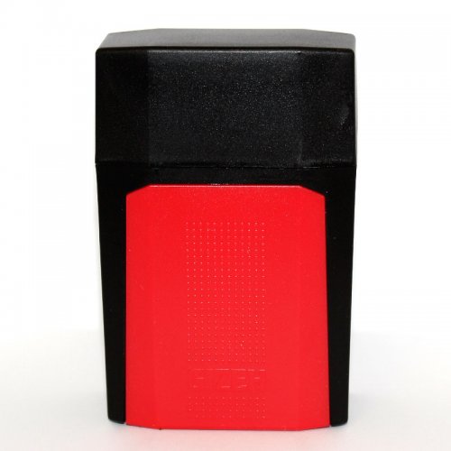 Gizeh Flip Case Zigarettenbox Schwarz Rot