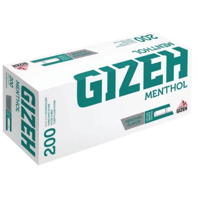Gizeh Zigarettenhülsen Menthol Groß 200 Stück