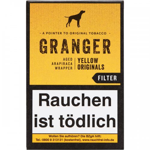 Granger Originals Zigarillos Yellow mit Filter