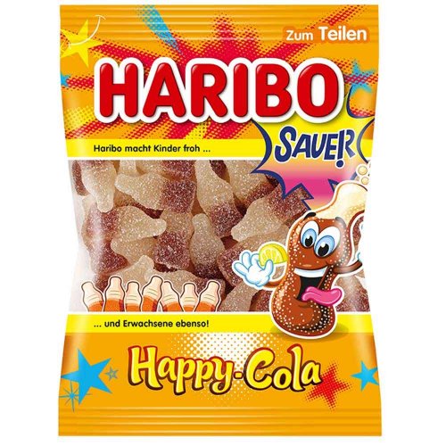 Haribo Happy Cola Sauer 175g Beutel