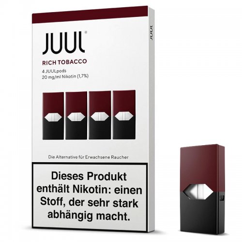 Juul Pods Rich Tobacco Refill 18 mg Nikotin