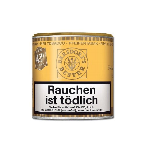 Käptn Barsdorf Bester Pfeifentabak Golden Pipe Blend (ehem. Honey and Rum) 50g Dose