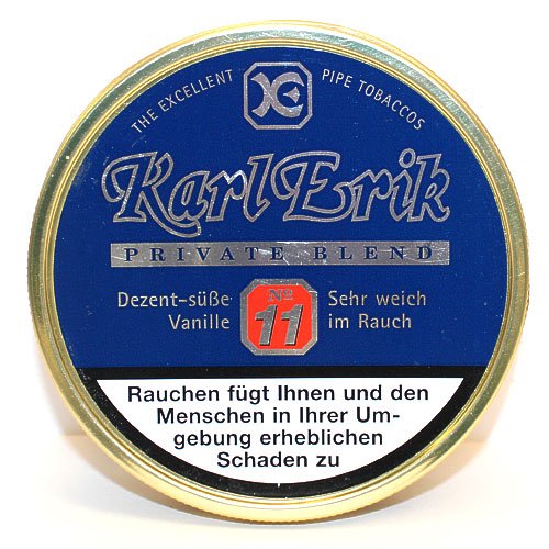 Karl Erik Pfeifentabak Private Blend No. 11 100g Dose