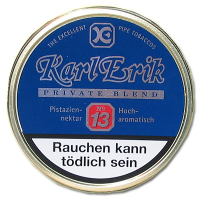 Karl Erik Pfeifentabak Private Blend No. 13 100g Dose