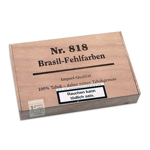 Kleinlagel Zigarren Fehlfarben Nr. 818 Brasil 25er
