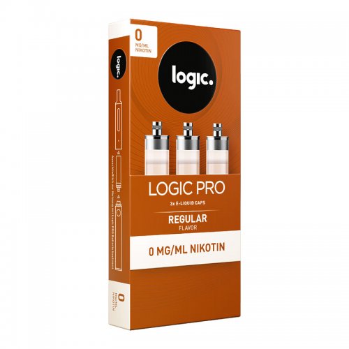 LOGIC PRO Caps Regular Liquid-Kapseln für E-Zigarette Logic Pro 0mg