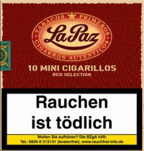 La Paz Mini Red Selection Zigarillos 10 Stück