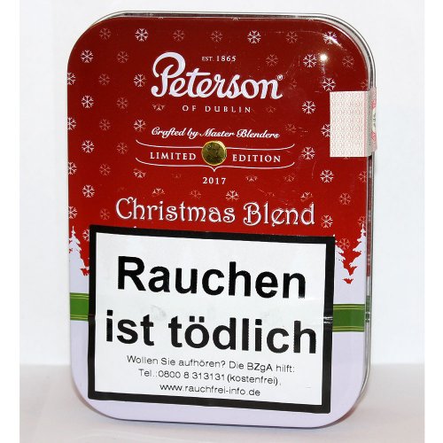 Peterson of Dublin Pfeifentabak Christmas Blend 2017 100g Dose