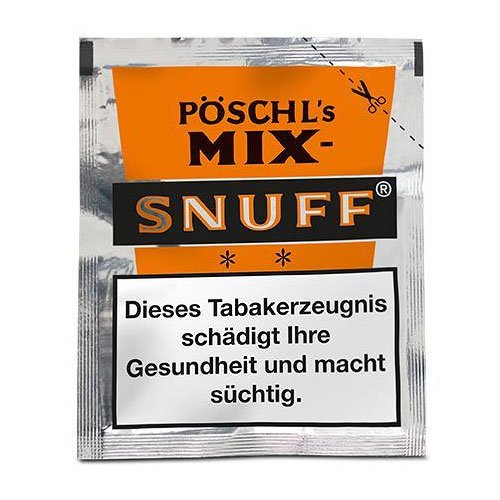 Pöschls Mix Snuff 10g Päckchen Schnupftabak