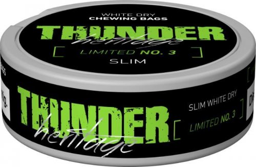 Thunder Heritage Limited No.3 Limette-Minze Chewing Bags (Artikel wird nicht mehr hergestellt)