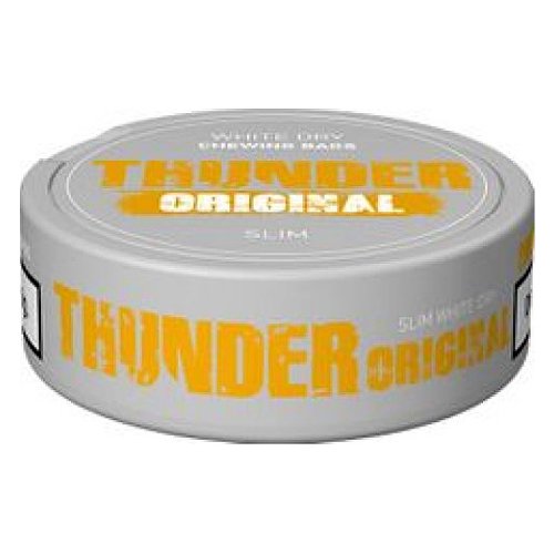 Thunder Slim White Dry Chewing Bags Original