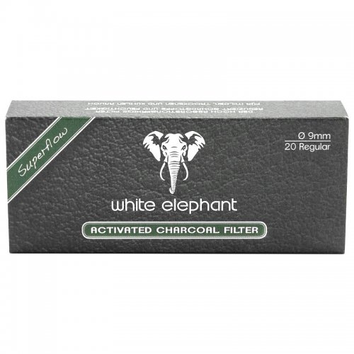 White Elephant 20 Activated Charcoal Filter 9mm