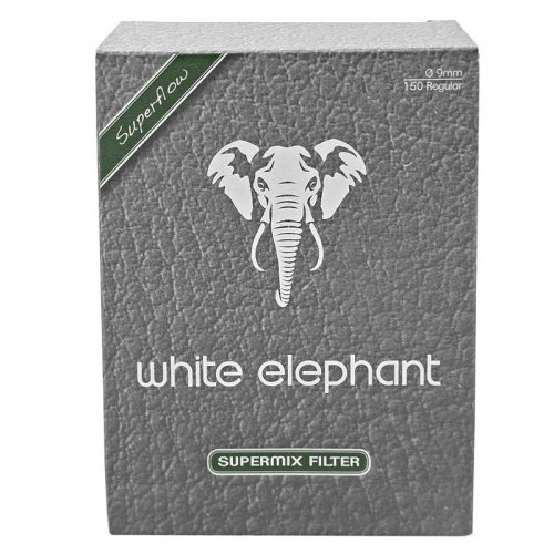 White Elephant Meerschaum Pfeifenfilter Supermix 150 Stück