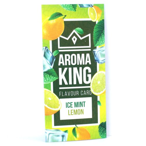 Aroma King Ice Mint Lemon Flavour Card