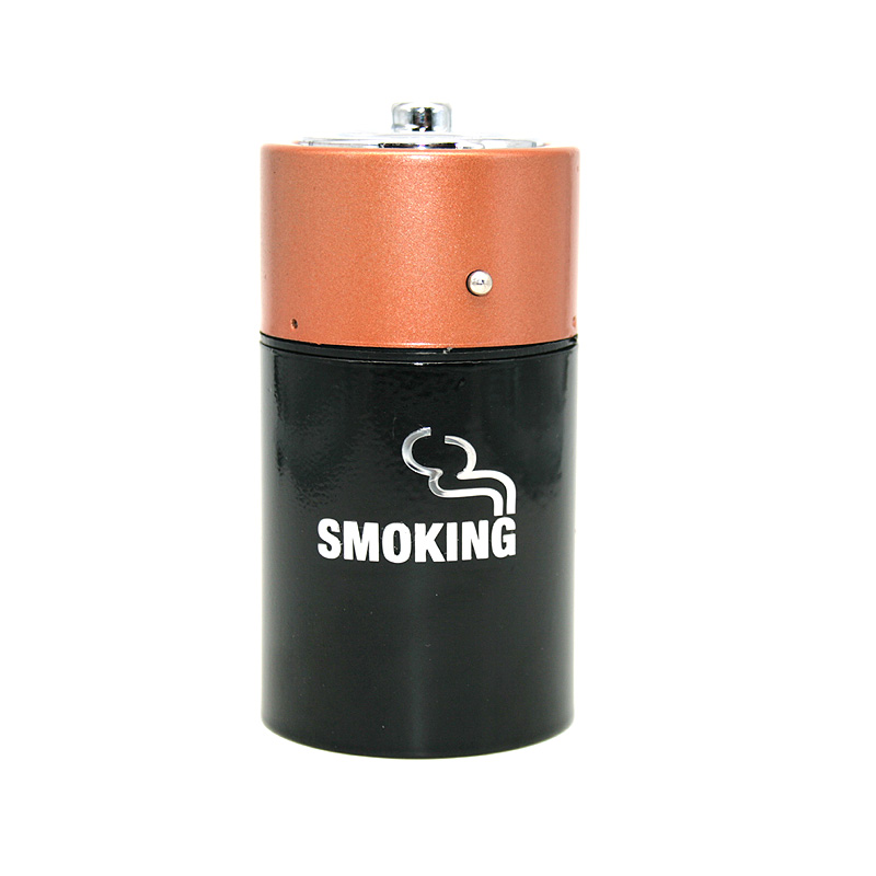 Ascher mit Sprungdeckel Batterie, Motiv Smoking