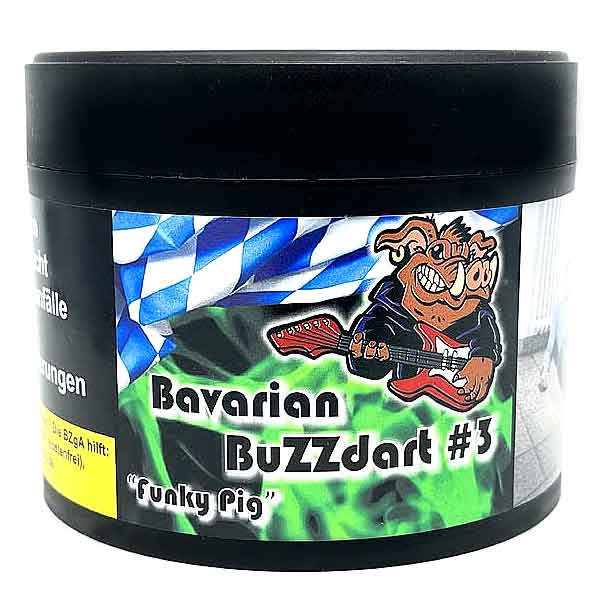 Bavarian BuZZdart #3 Funky Pig 200g Shisha Tabak