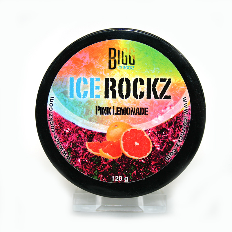 BIGG Ice Rockz Dampfsteine Pink Lemonade 120g, ohne Nikotin