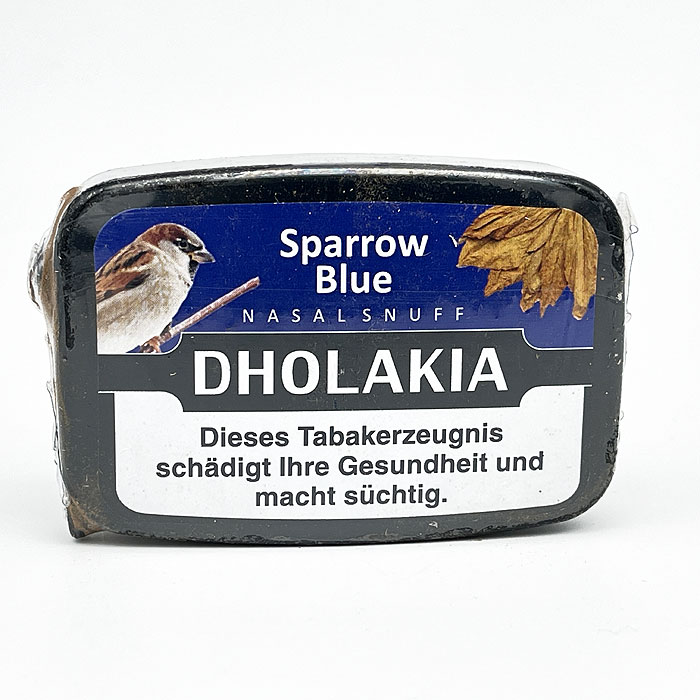 Dholakia Sparrow Blue Nasalsnuff 9g Dose
