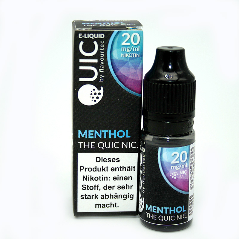 eLiquid Quic Nic Salt Menthol 20mg Nikotin