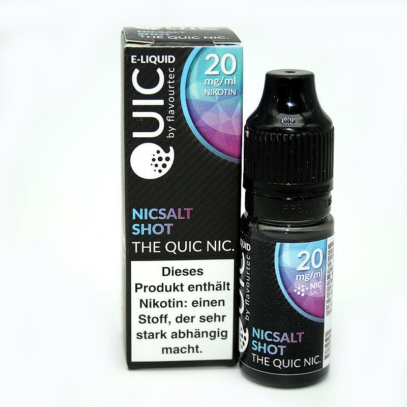 eLiquid Quic Nic Salt Nicsalt Shot 20mg Nikotin