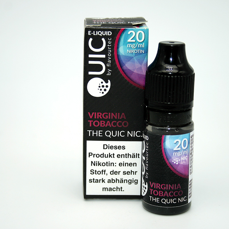 eLiquid Quic Nic Salt Virginia Tobacco 20mg Nikotin