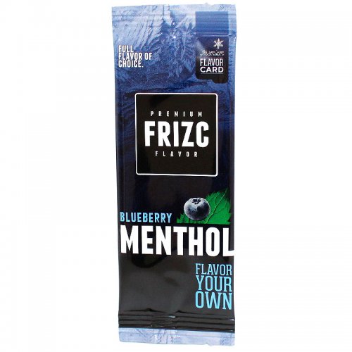 Frizc Blueberry Myrtille Menthol Flavor Card Aromakarte