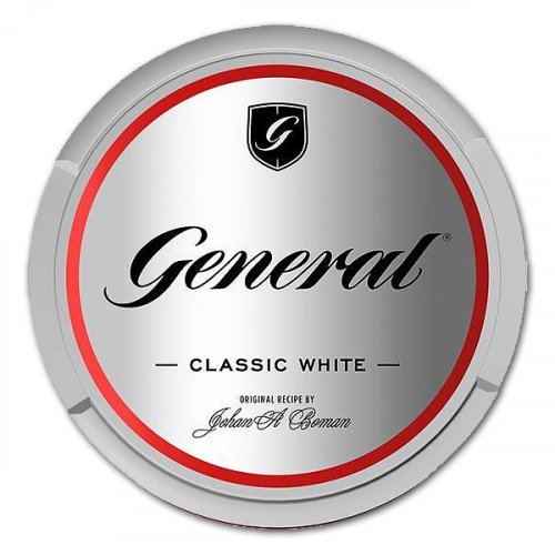 General Classic White Chewing Bags 18g Dose