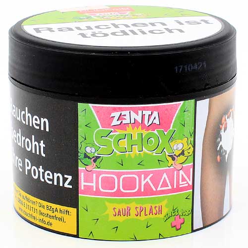 HOOKAIN Zanta Schox Saur Splash Shisha Tabak (Limette & Zitrone)