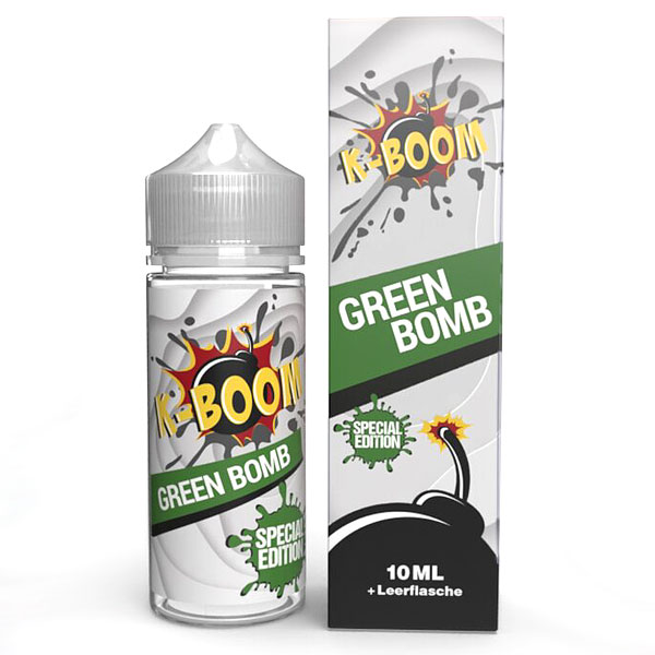K-Boom Green Bomb Aroma 10ml Bottle in Bottle