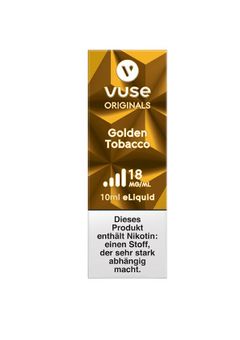 Vuse Bottle Golden Tobacco 18 mg e-Liquid