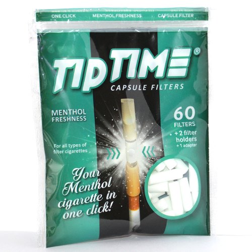 Tip Time Menthol-Kapsel Zigarettenspitze 60 Stück