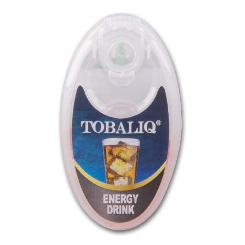 Tobaliq Energy Drink Aromakapseln 1x100 Stück mit Stick
