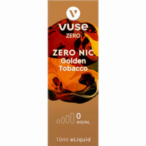 Vuse Golden Tobacco 0mg e-Liquid Zero Nic