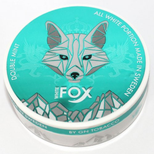 White Fox Double Mint Chewing Bags Nicopads