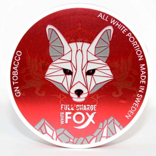 White Fox Red Chewing Bags Nicopads