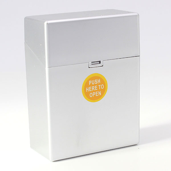 Zigarettenbox Kunststoff 30er Clic Boxx Silber online kaufen
