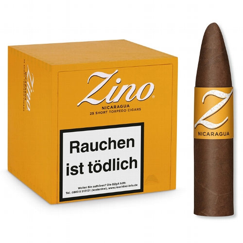 ZINO Nicaragua Short Torpedo Zigarren 25 Stück