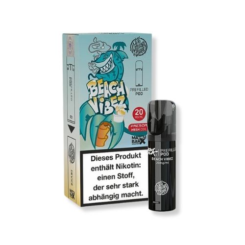 187 Strassenbande Beach Vibez Prefilled Pod 1x2ml 20mg