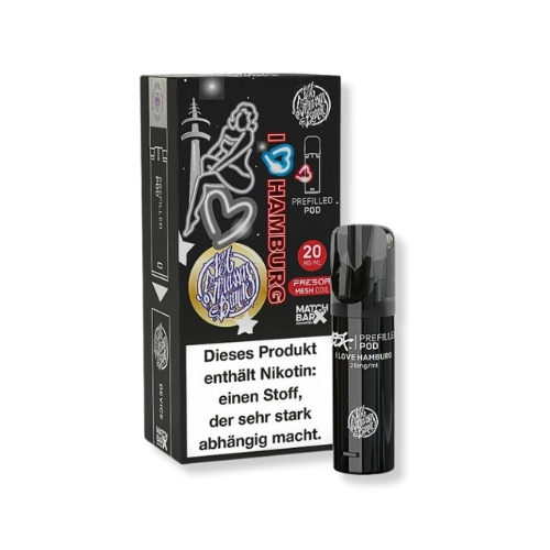 187 Strassenbande I Love Hamburg Prefilled Pod 1x2ml 20mg