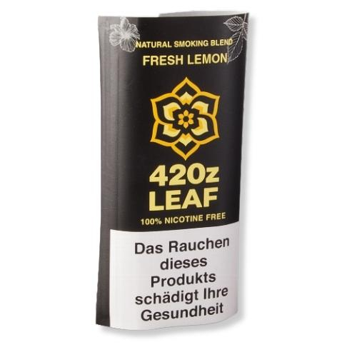 420z Leaf Fresh Lemon Nikotinfreier Tabakersatz 20g