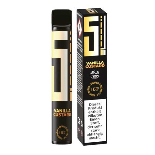 5EL Einweg E-Shisha Vanilla Custard 16mg