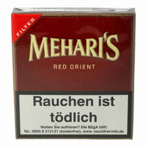 Agio Meharis Zigarillos Filter Red Orient